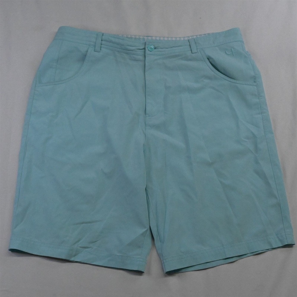 Short Par 4 36 x 11"‎ Light Blue Performance Tech Golf Chino Shorts